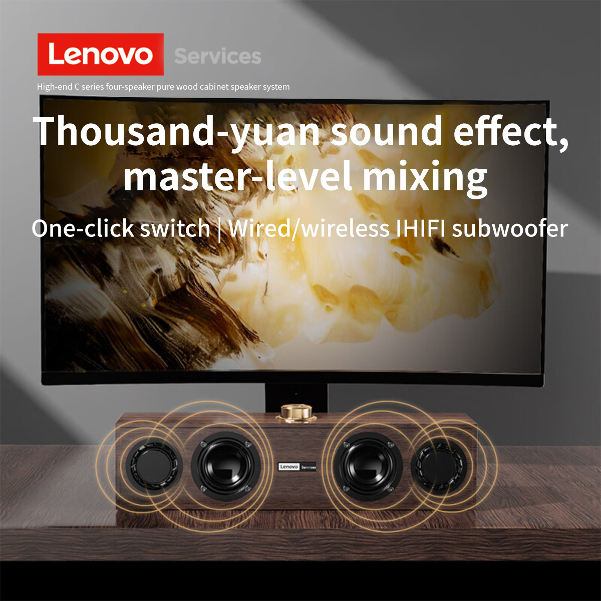 Jbl Speaker Flip 6 - Lenovo C02 Tragbarer Multimedia-Lautsprecher Dual-Modus Kabelgebunden