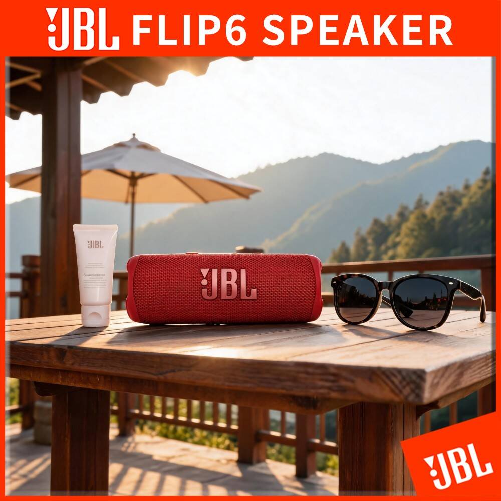 Jbl Speaker Flip 6 - JBL Flip 6 Kabelloser Heavy-Bass-Lautsprecher Bluetooth-Verbindung