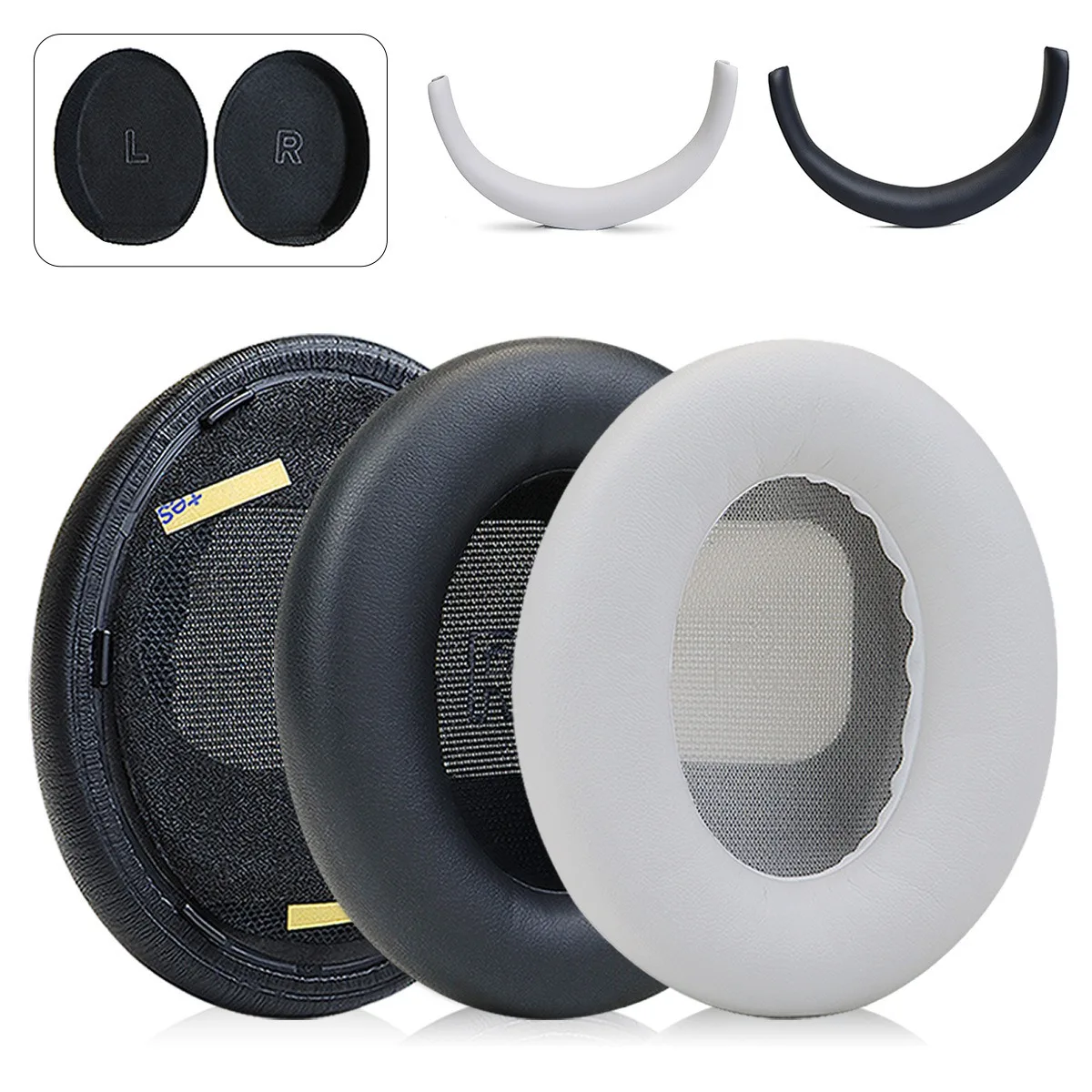 Bose Headphone Qc Ultra - Ersatz-Ohrpolster / Kopfbügelkissen für Bose QC