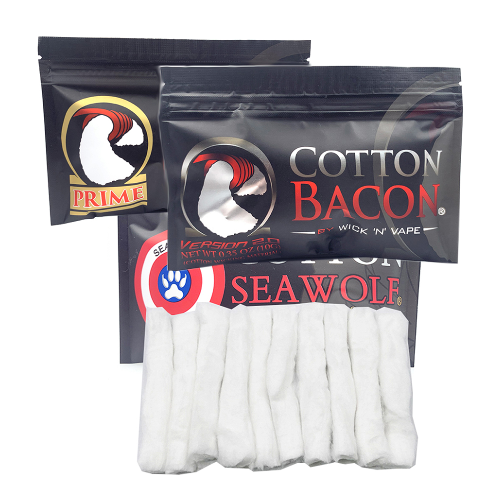 2Pack Baumwolle Bacon Prime Si – Vaping Goods Bewertung und Preis