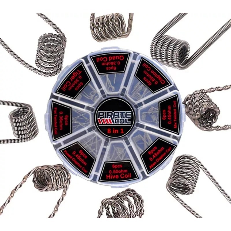48 Stück/Set 8-in-1 vorgeferti – Clapton Wire Pre Built Bewertung und Preis